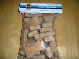 Fresh, Organic, All Natural & Healthy Dog Treats - Maggie's Apple Cinnamon Delights - Medium (1lb.) "FREE" 32oz. Black Paw Print Treat Canister with $50.00 Website Product Order