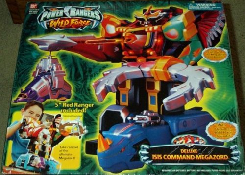 51E2%2Bu2PJJL Deluxe Isis Command Megazord Power Rangers Wild Force Electronic Action Figure