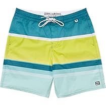 Billabong Men's Spinner 21 Lo Tides Stretch Boardshort, Lime, 28
