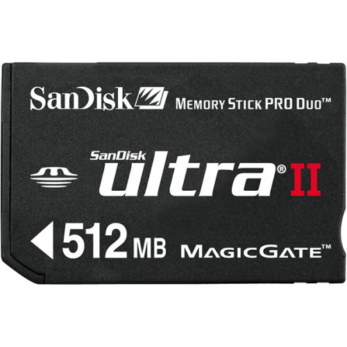 Electronics: 512MB Ultra II Memory Stick Pro Duo