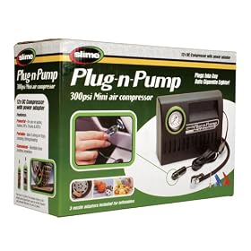Slime COMP01 12-Volt Plug and Pump Tire Inflator
