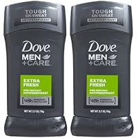 Dove Men + Care Antiperspirant, Twin Pack, 5.4 Ounce