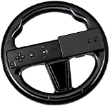 Hubb Accessories Wii Wheel - Black - Wii Remote Not Included