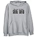 Sweatshirt Heather Gray  Kiss Me Saint David  Saint Vincent And The Grenadines City