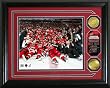 2006 Stanley Cup Champions Celebration Photomint - Plaque