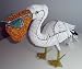 Beadworx by GrassRoots Beaded Pelican 9.5 tall