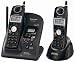 Panasonic KX-TG2632B 2.4 GHz FHSS GigaRange  Digital Cordless Answering System with Dual Handsets