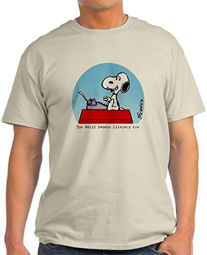 CafePress Unique Design Tee Literary Ace Light T-Shirt - L
