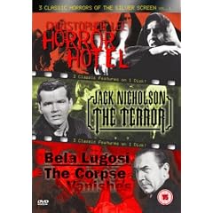 3 Classic Horrors Of The Silver Screen - Vol. 1 - Horror Hotel / The Terror / The Corpse Vanishes [DVD]