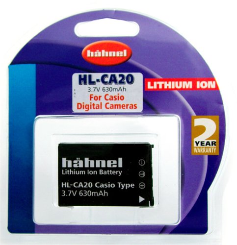 H&auml;hnel HL-CA20 3,7V 630mAh Li-Ion Ersatzakku Typ Casio NP-20 f&uuml;r S600, Z60 Preisvergleich