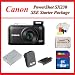 Canon Powershot SX230 HS Digital Camera SSE Starter Accessory Kit Includes 8GB, Extended Life Battery, Charger + More