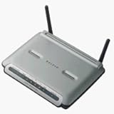 Belkin F5D7231-4P High-Speed Mode Wireless G Router with Built-In USB Print Server