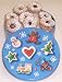 Gourmet Food : Scott's Cakes 1 lb. Linzer Cookies in a Christmas Cookie Tin