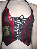 Gasoline Glamour Tiger Patch Custom Leather Vest