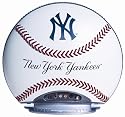 Hannspree's NY Yankees Leather Baseball 10-Inch LCD Television