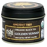 Rishi Tea Organic Golden Yunnan Loose Tea, 1.4-Ounce Mini-Tin (Pack of 4)