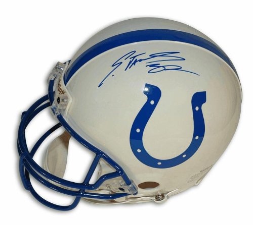 Autographed Edgerrin James Indianapolis Colts Proline Helmet