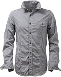 ililily Solid Color Slim-Fit Men