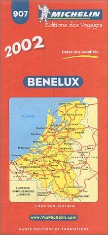 Michelin Benelux (Belgium, The Netherlands, Luxembourg) Map No. 907, 5e