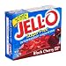Jell-O Sugar-Free Gelatin Dessert, Black Cherry, 0.3-Ounce Boxes (Pack of 24)