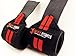 Jack's Fitness Wrist Wraps, Red on Black
