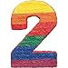 Number 2 Flat 21 1/2in x 15 1/2in Pinata