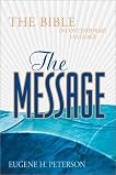 The Message: The Bible in Contemporary Language: Burgundy Bonded Leather