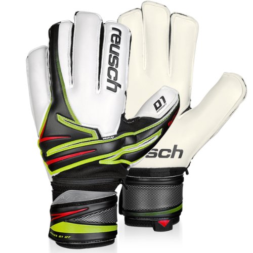 ReuschArgos D1 Ortho Tec Goalie Glove, Black/White