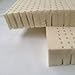 Pure Green Natural Latex Mattress Topper - Medium Firmness - 1 Inch - Queen Size (GOLS Certified Organic)