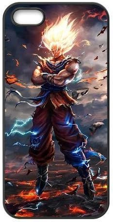 iPhone 5 5s Case,[Generic] Cell Phone Case for iPhone 5 5s [Black] Dragonball Z Goku GG7231