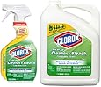 Clorox Clean-Up Cleaner Spray with Bleach and Refill Combo, 32 Ounce Spray Bottle + 180 Ounce Refill