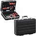Platt 18"x13"x8"plyethylene Black Attache Tool Case
