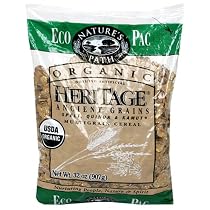 Nature's Path Organic Heritage Flakes Cereal, 32-Ounce Eco Pac Bags (Pack of 6)