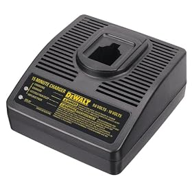 DeWalt DW9117 7.2-Volt to 18-Volt Pod Style 15 Minute Battery Charger by DeWalt