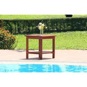 Chesapeake Premium Wood Outdoor Side Table