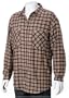 RIGGS Workwear by Wrangler Men's Thermal Lined Flannel Work Shirt
