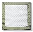 SwaddleDesigns Baby Lovie - Plush Dots with Sage Satin