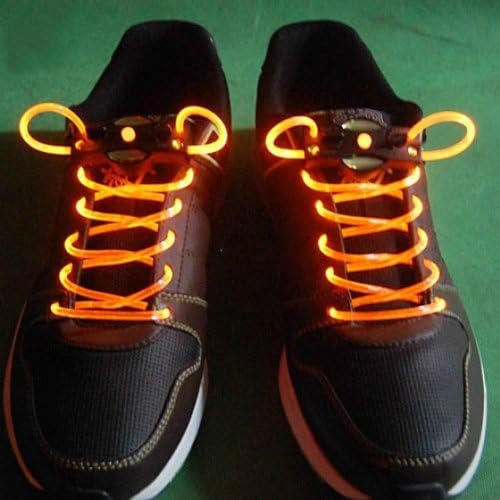 LED Light up Shoelaces Flash Shoestrings-Yellow
