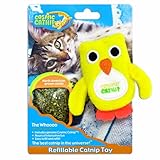 Image Cosmic Refillable Catnip Toy Owl, The Whoooo