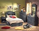 Summer Breeze 7-Piece Mates Bedroom Set - South Shore 3294 Set
