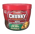 Campbell Chunky Beef With Country Vegetables, 15.25-Ounce Microwavable Containers (Pack of 8)