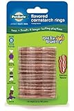PetSafe Busy Buddy Refill Ring Dog Treats for select Busy Buddy Dog Toys, Bacon Flavored Cornstarch, Size B
