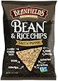 Beanfields Bean & Rice Chips, Salt n' Pepper, 6 Ounce (Pack of 6)