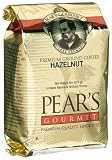 Pear's Gourmet 100% Arabica Hazelnut Coffee, Ground, 8-Ounce Bags (Pack of 6)