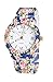 Flower Style Women Watch, Navy