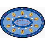 Learning Carpets Bee (Oval)