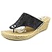 White Mountain Baywatch Open Toe Canvas Thong Sandal