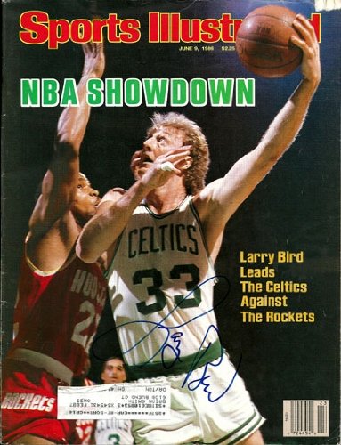 Larry Bird Autographed/Hand Signed Sports Illustrated Magazine PSA/DNA #J42940