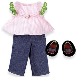 Rosy Cheeks Shirt & Jeans Outfit by North American Bear