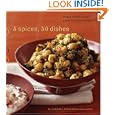 5 Spices, 50 Dishes: Simple Indian Recipes Using Five Common Spices by Ruta Kahate and Susie Cushner